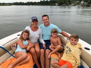 Things to do in Hilton Head with kids - family on their own private boatcharter