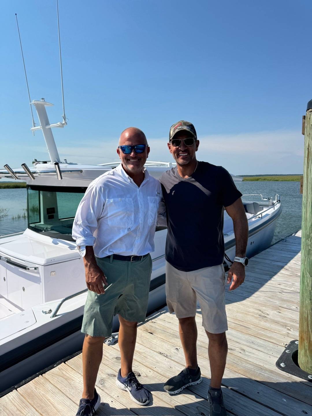 Mauricio from Buying Beverly Hills on yacht charters hilton head island