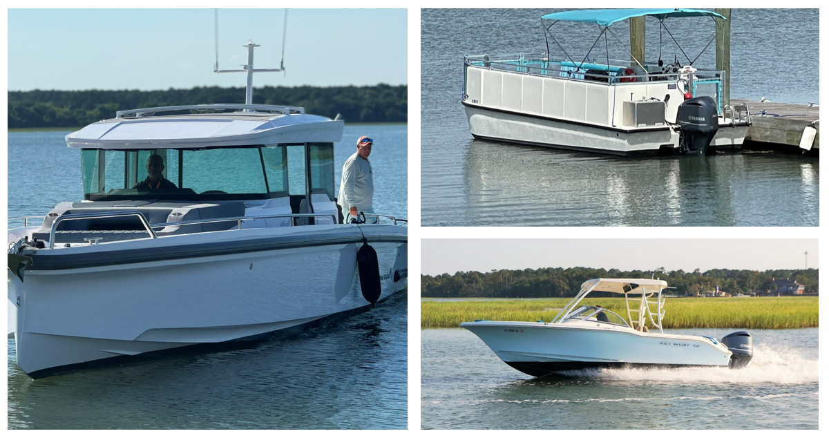 Hilton Head Dolphin Tours - Image of our boat fleet