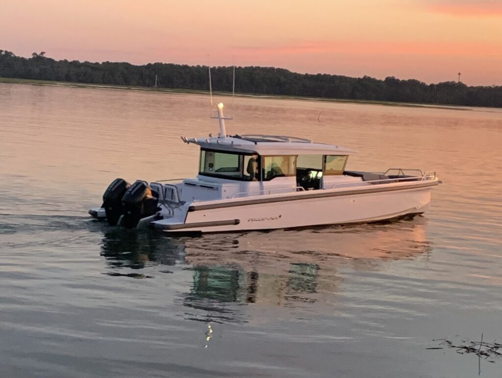 Sunset in Front of Benny's Coastal Kitchen