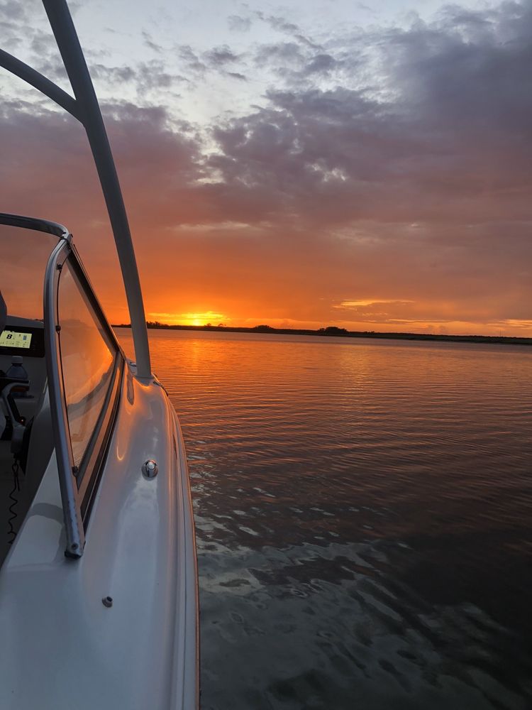 Stunning sunset over Bull Island