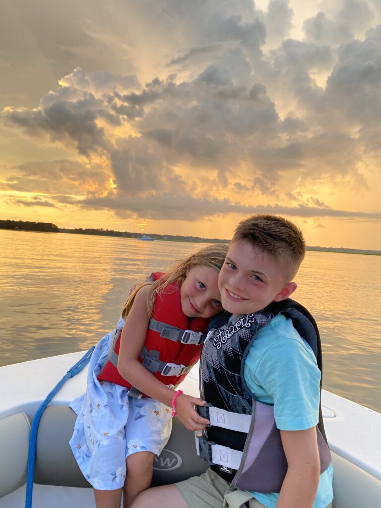 Even kids love our sunset cruises!